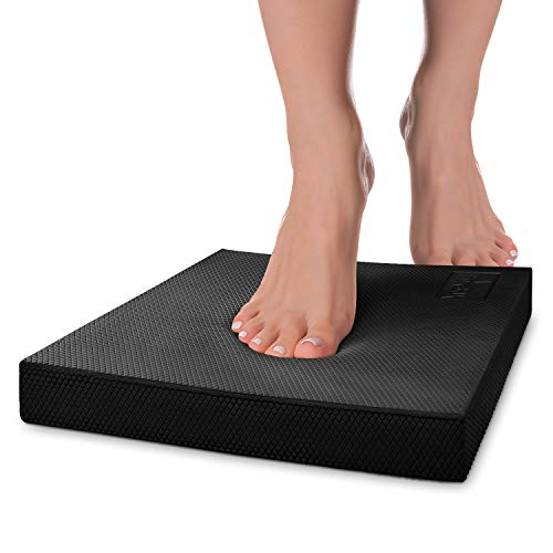 Yes4All Sports Outdoors gt Fitness Exercise Fitness Balance Trainers Boards Balance pad, A. Black, Large US