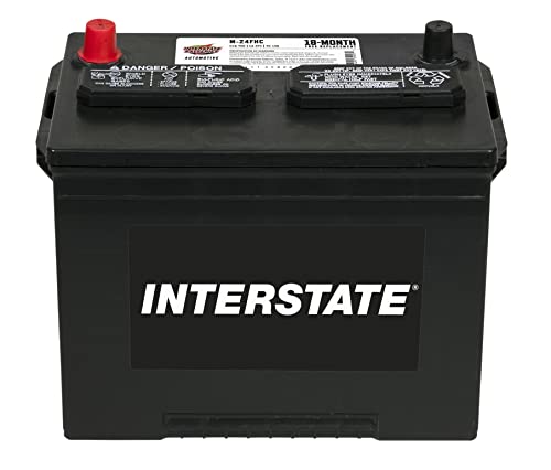 Interstate Batteries Group 24F Car Battery Replacement (M-24FHC) 12V, 700 CCA, 18 Month Warranty, Replacement Automotive Battery for Cars, Trucks, Minivans and SUVs