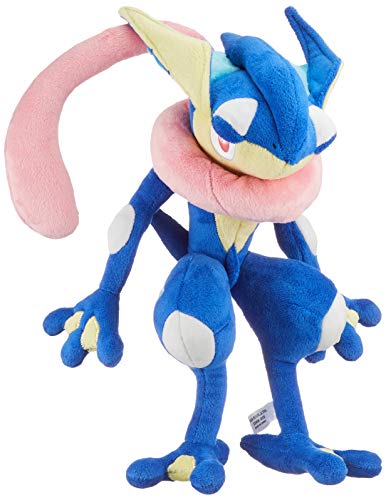 Sanei Pokemon All Star Collection PP50 Greninja 9'' Stuffed Plush, Blue
