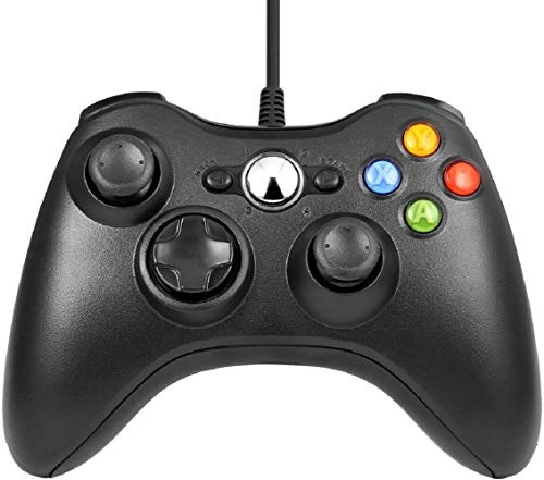 YUDEG Xbox 360 Wired Controller Joystick Wired Controller for Xbox 360 Windows PC