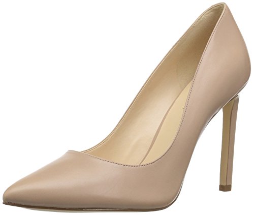 Nine West Women's Tatiana Pump, Natural Leather, 8.5