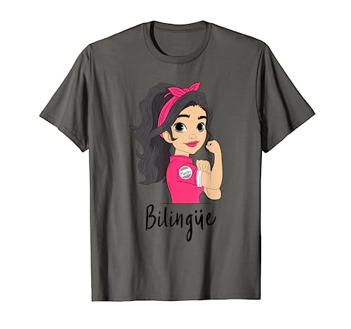Funny Spanish Maestra Bilingue Bilingual Teacher Gift Women T-Shirt