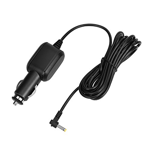 NAVISKAUTO 12-24V Car Cigarette Lighter Power Cable Charger Adapter Cable for NAVISKAUTO Car Portable DVD Player -1 in Pack (Black)