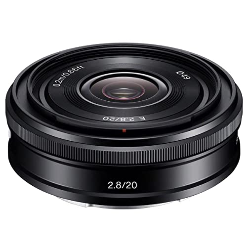 Sony SEL-20F28 E-Mount 20mm F2.8 Prime Fixed Lens