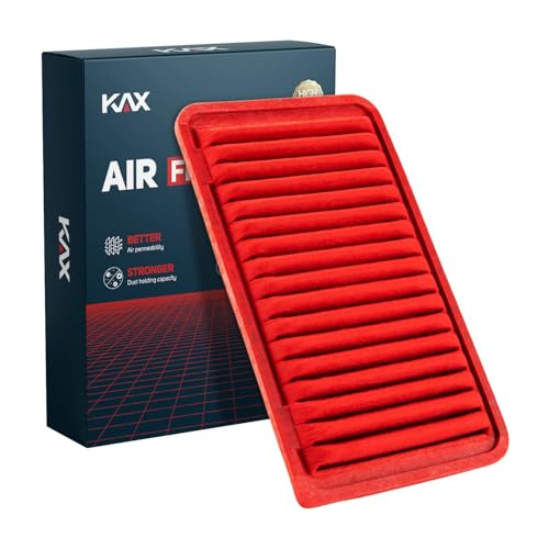 KAX Engine Air Filter GAF007(CA9360), Replacement for Camry, Sienna, Highlander, Solara, ES300, ES330, RX330, RX350, 200% Longer Life