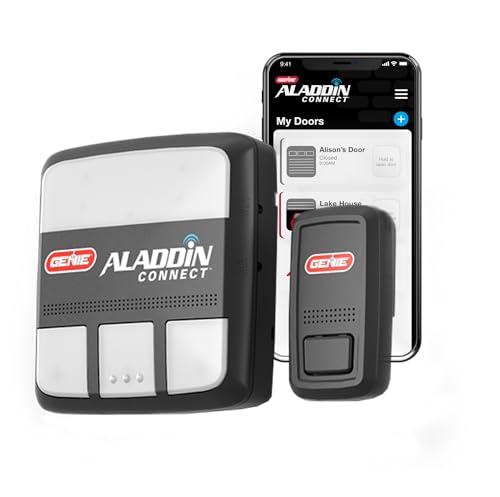 Genie ALKT1-R Smart Garage Door Opener Controller, Aladdin Connect Kit, Works with Alexa, Google, SmartThings