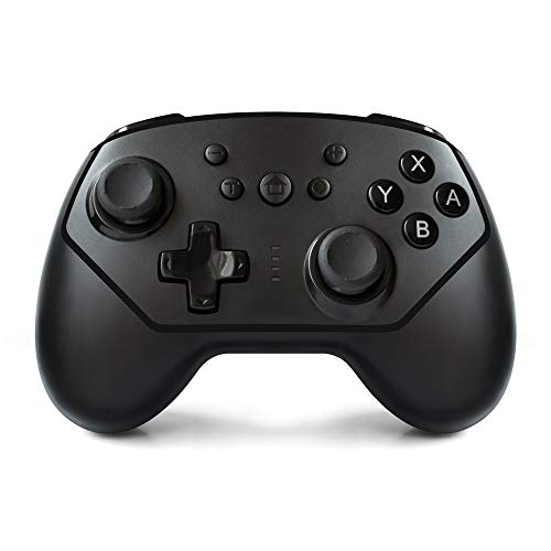 Wireless Controller for Nintendo Switch,Switch Lite and Android,Wired PC and P3,Switch Pro Controller with Turbo,Gyro Axis and Dual Vibration (Black)