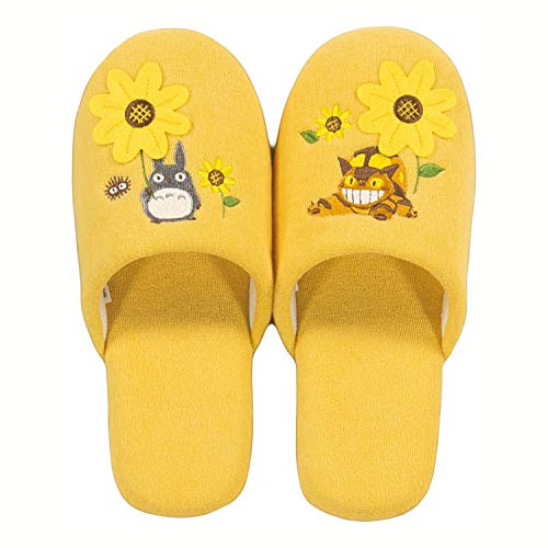 センコー(Senko) My Neighbor Totoro Flower Bus Stop Slippers, フリーサイズ, Yelow