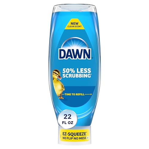 Dawn EZ-Squeeze Ultra Dish Soap Dishwashing Liquid, Original, 22 fl oz
