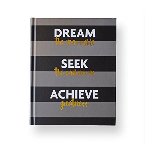 Fitlosophy Fitspiration Journal: 16 Weeks of Guided Fitness Inspiration, Dream Seek Achieve 8 x 7