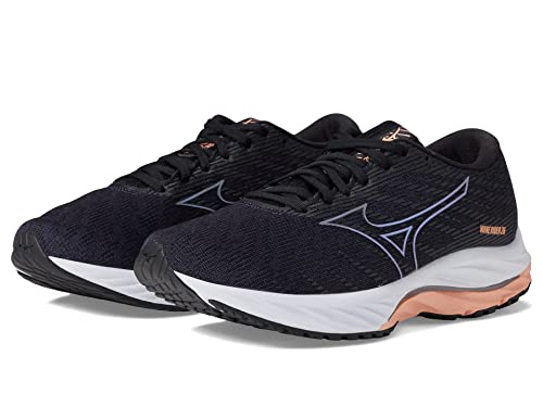 Mizuno Women's Wave Rider 26 | Neutral Running Shoe | Odyssey Grey/Quicksilver | US 10