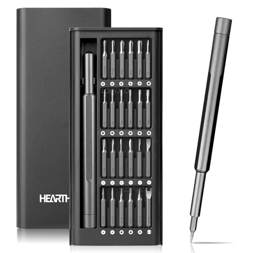 HEARTHFUN Precision Screwdriver Set,Eyeglass Repair kit,Magnetic Screwdrivers Torx,Pentalobe,Triwing Flathead,Phillips All in One Tools Set for iPhone,Switch,Camera,Phone Screen,Watch,Mac,ps4,Xbox one