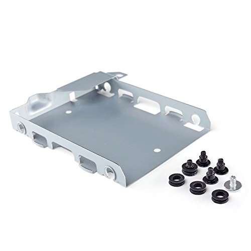 Gametown Hard Disk Drive HDD Mounting Bracket Caddy with Screws for PS4 Playstation Replacement Housing