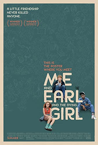 Movie Poster ME AND EARL AND THE DYING GIRL 2 Sided ORIGINAL FINAL 27x40