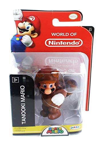 World of Nintendo 2.5' Tanooki Mario figure series 2-2