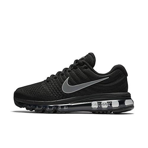 Nike Womens Air Max 2017 Running Shoes Black/White/Anthracite 849560-001 Size 9