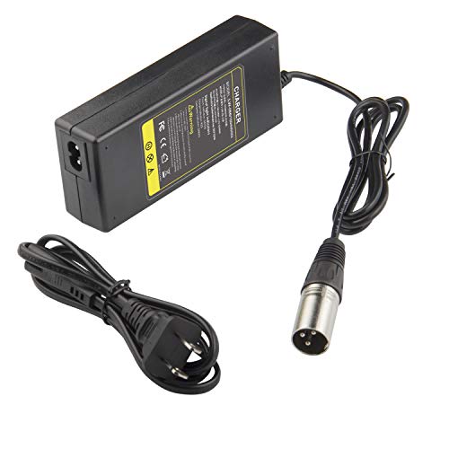 44V 1.5A Scooter Battery Charger (for 36V Lead Acid Battery) Razor MX500 MX650 SX500, Schwinn S600 S750 S1000 X1000, IZIP I600 I750 I1000, Mongoose M750, X-Treme X-600 650, Stealth X1000, Evo 500 1000
