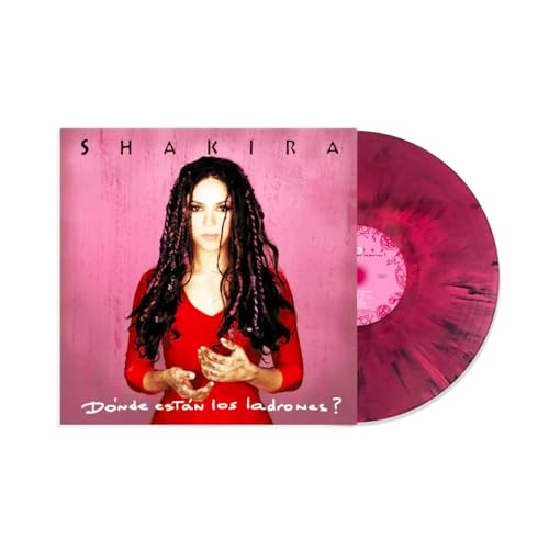 Shakira - Dónde Están los Ladrones? Exclusive Limited Red Velvet Color Vinyl LP
