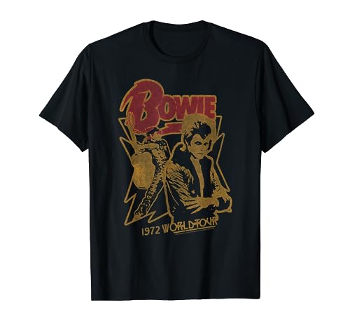 David Bowie - 1972 World Tour T-Shirt