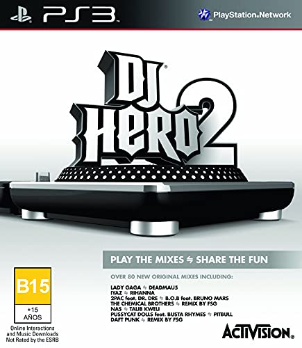 Dj Hero 2 Software - Playstation 3 (Stand Alone)