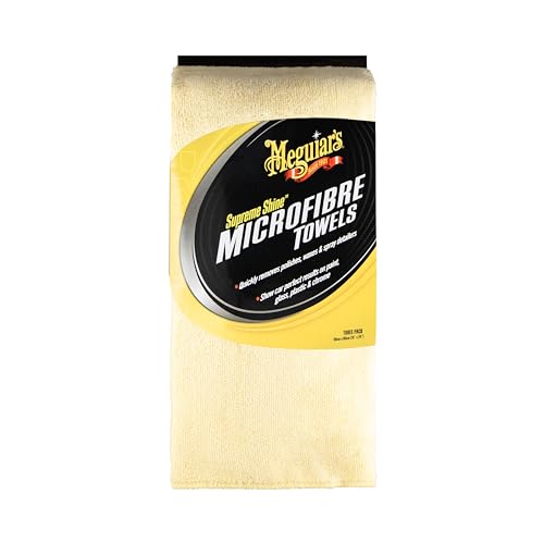 Meguiar's X2020 Supreme Shine Microfiber Towels - 3 Pack