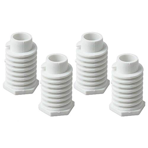 EAGLEGGO 49621 AP4295805 Dryer Leveling Leg Foot Feet - Replacement For Whirlpool Kenmore Maytag Dryer (Pack of 4)