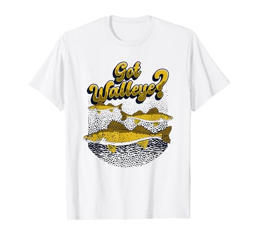 Got Walleye Lures Zander Hooks Expert Walleye Fishing T-Shirt