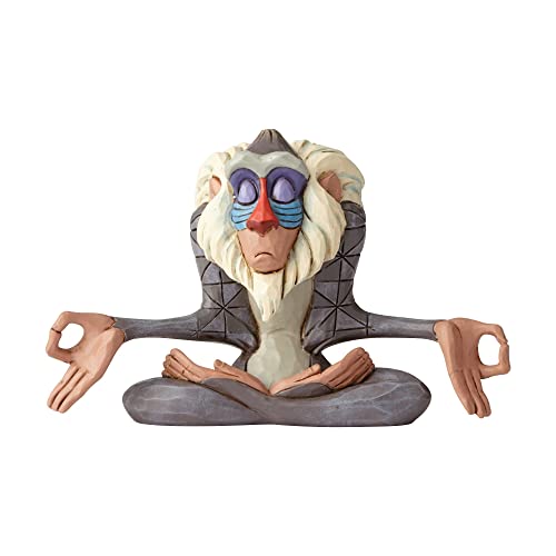 Enesco - 6000962 Disney Traditions by Jim Shore Lion King Rafiki Figurine, 3.1 Inch, Multicolor