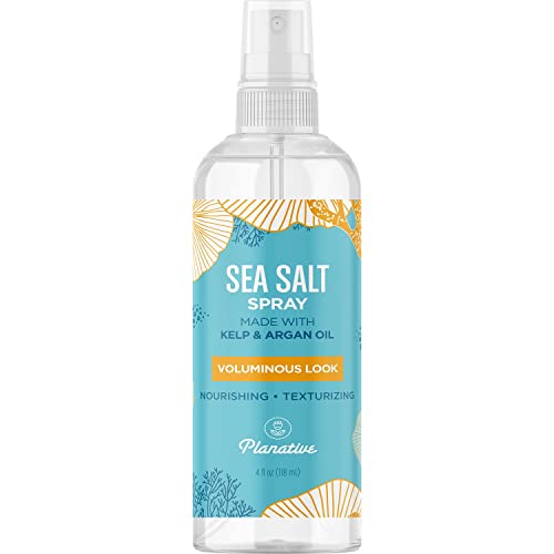 Sea Salt Spray for Hair Volume - Beach Waves Sea Salt Hair Texture Spray for Hair Volumizer - Women and Mens Hair Spray for Hair Styling Extra Hold - Non Sticky Beach Hair Curls Texturizing Spray