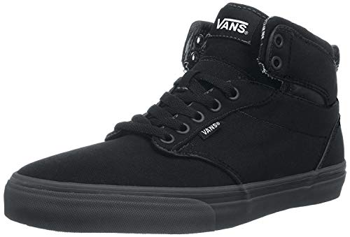 Vans Mens Atwood HI Shoes Canvas Black/Black Size 11