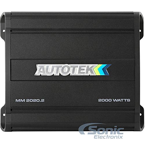 Autotek Mean Machine Series Class AB 2-Channel 2000W Amplifier