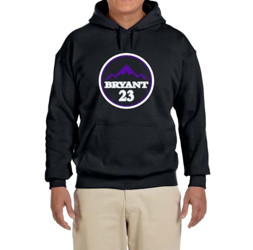 Past Time Shirts Black Bryant Logo Hooded Sweatshirt YOUTH MEDIUM