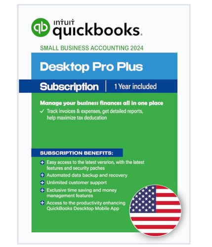 Quickbooks Desktop Pro Plus 2024 | 2 User's | NO DVD | Message Delivery Via Amazon