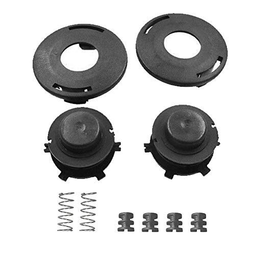 Autoparts 2 Pack Trimmer Head Spool and Cover Replacement for Stihl 25-2 FS80 FS83 FS85 FS100 FS120 FS130 FS90 FS110 String Trimmer