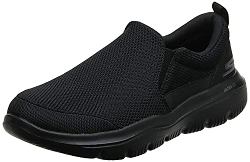 Skechers mens Go Walk Evolution Ultra - Impeccable Sneaker, Black, 9.5 US