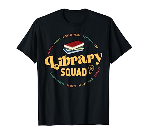 Library Worker Designs - Library Squad T-Shirt