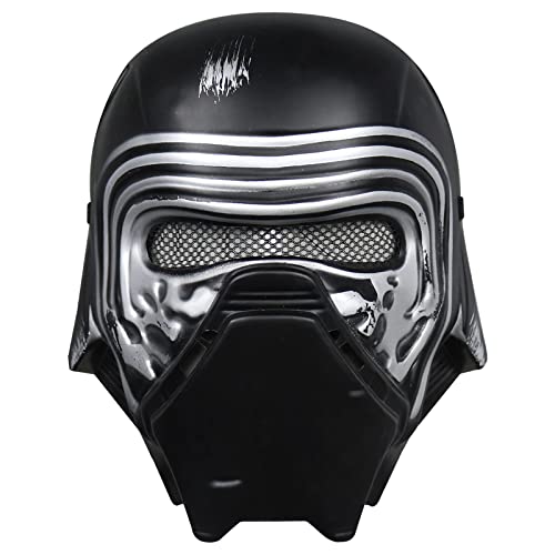 Lyxaof Kylo Ren Mask Black Series Helmet Alien Full Head Kylo Ren Helmet Halloween Cosplay Costume Death Troopers Helmet (PVC)