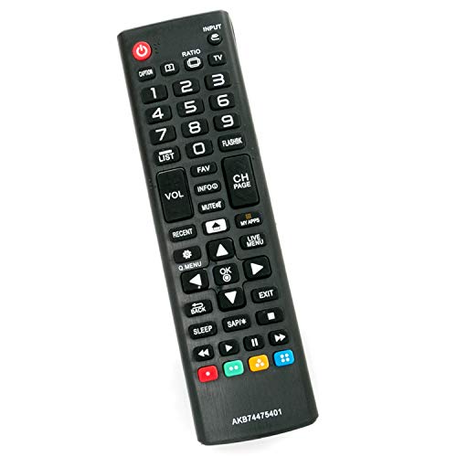 Replacement AKB74475401 Remote fit for LG TV 55UF8600 65UF8600 55UF9500 65UF9500 79UF9500 55UG8700 65UG8700 49UF8400 55UF8400 65UF6490 50UH5500 60UH615A 65UH5500 65UH615A 43UH6100 49UH6100 49UH610A