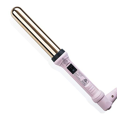 L'ANGE HAIR Ondulé Titanium Curling Wand | Professional Hot Tools Curling Iron 1.25 Inch | Salon Hair Styling Wands for Beach Waves | Best Hair Curler Wand for Frizz-Free, Lasting Curls