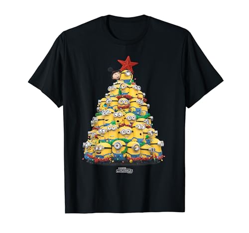 Minions Christmas Tree T-Shirt