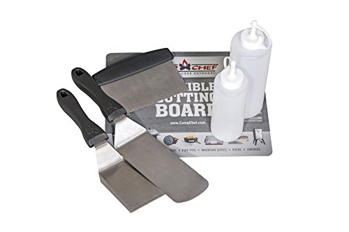 Camp Chef Flat Top Tool Kit for Flat Top Grills (FTG475, FTG600, FTG900)