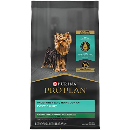 Purina pro plan High Protein Toy Breed Puppy Food DHA Chicken & Rice Formula - 5 lb. Bag