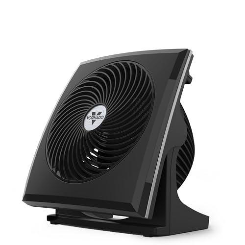 Vornado 573T Whole Room Air Ciruclator Fan with Pivoting Head, Black