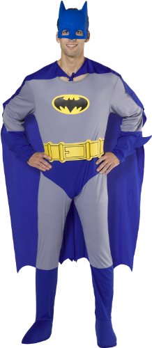 Rubie's mens Batman the Brave and Bold Adult Sized Costumes, Blue/Grey, Large US