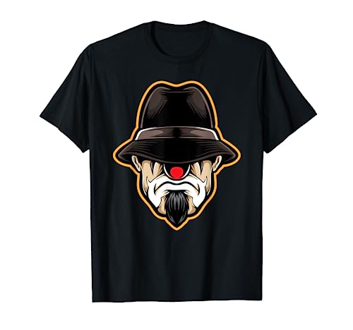Halloween Scary Clown Cholo Shirt Gangster T-Shirt