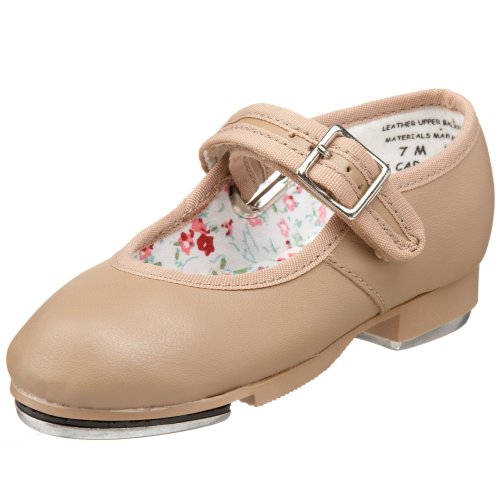Capezio baby-girls 3800 Mary Jane Tap Shoe , Caramel, 7 M US Toddler