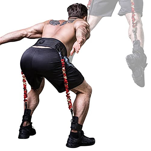 INNSTAR Vertical Jump Trainer Leg Strength Resistance Bands Set for Basketball Triple Jump Football Volleyball Training Provide of Customized Services