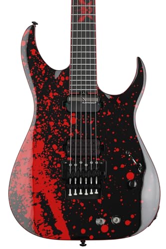 Schecter Sullivan King Banshee 6 FRS Electric Guitar - Obsidian Blood