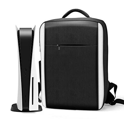 Storage Bag Compatible for PS5, for PS5 Carry Case Travel Bag Case Cover Compatible for Playstation 5/PS5 Laptop Console Bag Shockproof Business Backpack Accessories Outdoor (2)