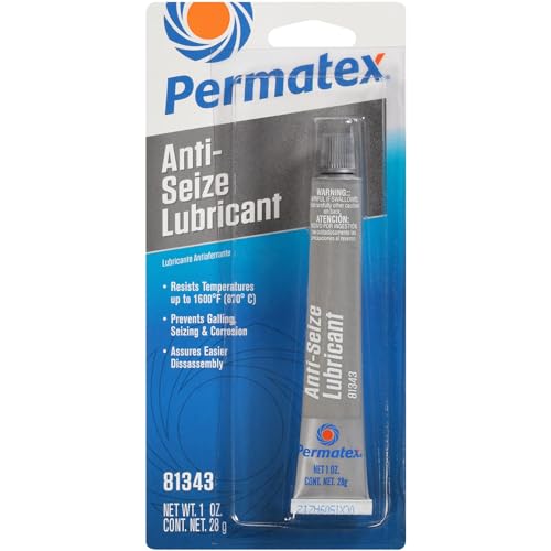 Permatex 81343 Anti-Seize Lubricant, 1 oz. Tube , White